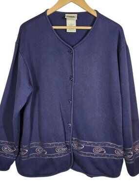 Women's Blue Cardigan